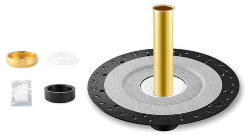 GMBYLBY Installation Easy Installation Drain Autoportante Abs Laiton Baignoires Autoportantes Rugueuses dans L'ensemble des Baignoires Polyvalentes