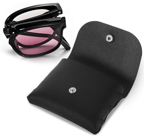 FOMIYES Estuche Plegable Para Gafas De Sol Y Lectura Bolsa De Almacenamiento Portátil Funda Suave Protectora Resistente Al Agua Para Gafas De Miopía Y Varias