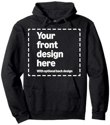 Custom Front and Back Hoodie with Your Image
