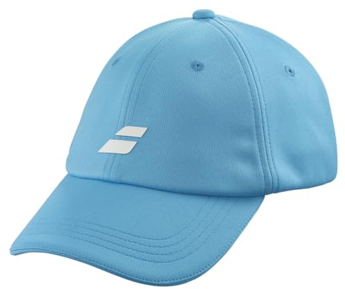 Babolat - Leichte und Bequeme Kappe Modell UV-Schutz, Einheitsgröße, Farbe Hellblau, Schnelltrocknend, Hinten Verstellbar, Ideal für Sport und Outdoor-Aktivitäten