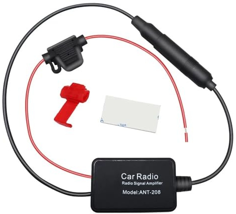 WYNAnGAI Accessoires Automobiles compatibles Compatible avec Bateau Marin, autoradio 12V, amplificateur FM AM, Booster aérien 330mm