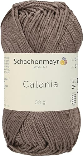 Schachenmayr Catania 9801210-00161 teddy Handstrickgarn, Häkelgarn, Baumwolle