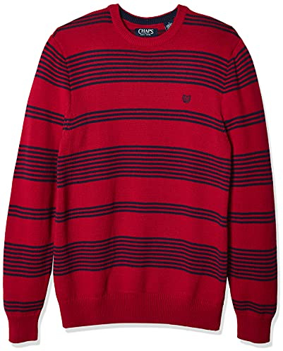 Chaps Mens Classic Fit Cotton Crewneck Sweater