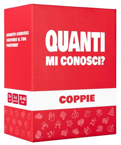 The World Game Gioco da Tavolo per Coppie - 150 Domande con Carte per Conoscersi Meglio - Regalo per Adulti, San Valentino, Anniversario - Giochi di Società Italiani per Uomo e Donna