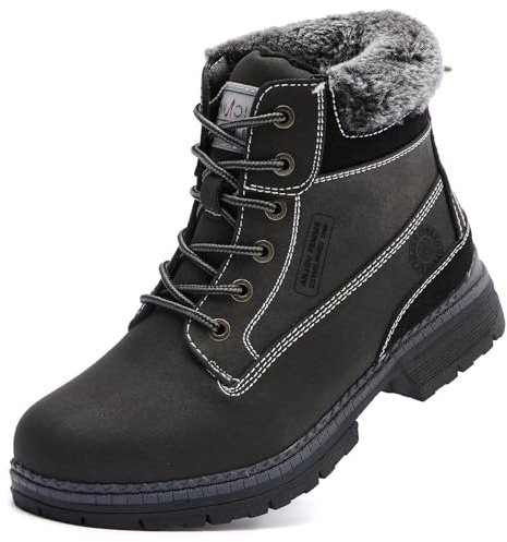 ANJOUFEMME Women's Walking Boots - Ladies Trekking Hiking Boots Camping Backpacking Outdoor Shoes