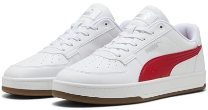 Puma Caven 2.0, Sneaker Unisex - Adulto, for all Time Red White Silver Gum, 38.5 EU