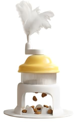 Casse-croûte pour Animaux de Compagnie – Distributeur de friandises interactif, Appareil de Jeu de Style Rasoir à Glace, de Jeu Attrayante, Accessoire Robuste résistant à la