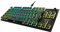 Roccat Vulcan TKL Pro (UK Layout) Mechanical PC Gaming Keyboard, Tenkeyless, Optical Linear Titan Switch, Per-Key AIMO RGB Lighting, Anodized Aluminum Top Plate and Detachable USB-C Cable, Black