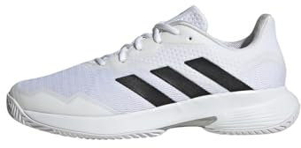 Adidas Herren CourtJam Control Tennis Shoes Tennisschuhe, Cloud White/Team Navy/Cloud White, 44 2/3 EU