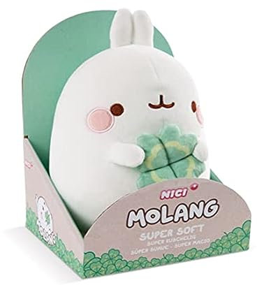 NICI Kuscheltier MOLANG mit Kleeblatt 24cm