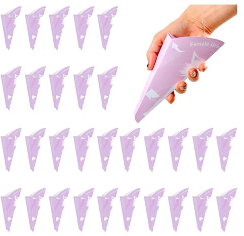 YSDYY Confezione da 30 Orinatoi Portatili, Orinatoi di Carta, Prodotti per Esterni, Adatti A Donne Incinte, Viaggi, Campeggio, attività All'Aperto