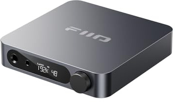 FiiO K11 Desktop 1400mW Power Balanced Headphone DAC & Amplifier 384kHz/24Bit DSD256 for Home Audio/PC 6.35mm/4.4mm/RCA/Coaxial/Optical (Titanium)