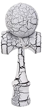 Traditional Wooden Kendama Toy - White