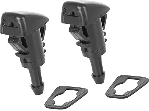A ABSOPRO Ugello Lavavetri per Tergicristalli Pompe Lavavetri Ugelli Tergicristalli per Auto Parabrezza Lava Ugello 5160308AA Jet Spray Plastica (Set 2)