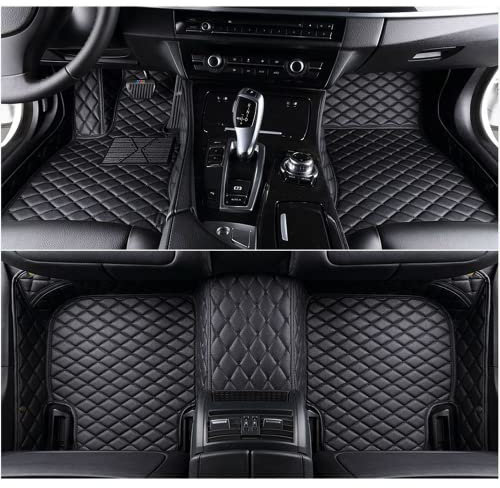 NYMCAR Custom Car Floor Mats for for Audi,BMW,Cadillac,Mercedes Benz,Ford,Hyundai,KIA,Infiniti,Jeep,Jaguar,Lexus,Land Rover,Toyota,Nissan,Volvo,VW,Porsche,Peugeot,Mazda,Mini (Black)