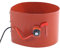 Heizband, Heizfolie, Fussbodenheizung Elektrisch,Fußbodenheizung Elektrisch, Silikon-Gummi-Heizdecke,200 L,1000 W,30-150 ℃,125 Mm X 1740 Mm, Fasswärmer-Heizband-Pad (EU-Stecker 220 V)