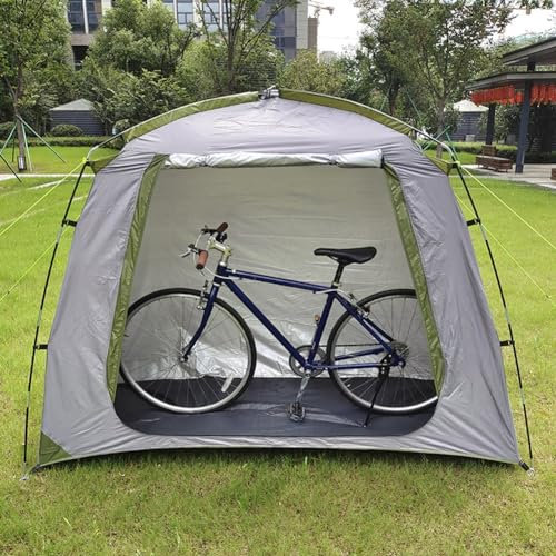LYDBMYT Abri de Rangement extérieur pour vélos, Tente pour vélos, abri spacieux et étanche pour vélos, Housse de Rangement pour Outils de Jardin pour vélos Peu encombrante, Tente extérieure avec Sol