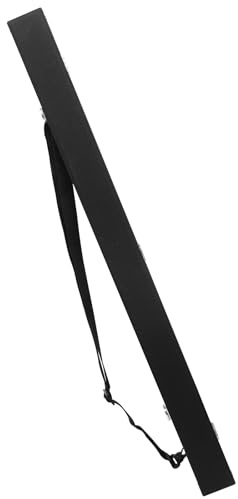 RASTKY Étui Universel Noir pour Archet de Violoncelle, avec Doublure épaisse en Velours et Coton, pour Musiciens