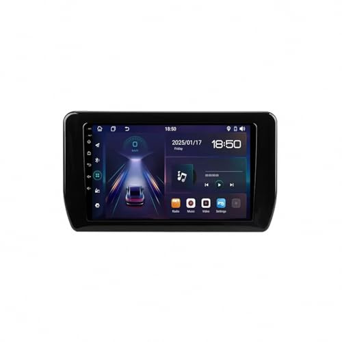 Trådlös Apple Carplay Android Auto-Skärm för Toyota Avanza Veloz 2021-2023 Backkamera, Spegellänk, Bluetooth, Röststyrning, Gps-Navigering, Aux, 8 Kärna 8G+256G