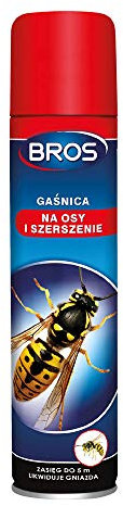 Bros BROS-SPR-OSY 600 ML Spray Contre Les Guêpes et Les Frelons, 8% VAT, 600ml