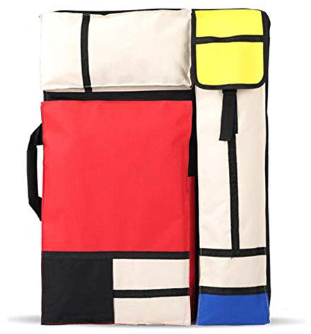 YXZN Künstler Leinwand Malertasche 4K wasserdichte Multifunktionale Kunst Tragetasche Große Zeichenbrett Tasche Zum Skizzieren Malerei Kunst