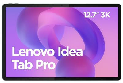 Lenovo Idea Tab Pro - Tablette Tactile, IA intégrée 12.7'' 3K, 144Hz (MediaTek Dimensity 8300, 8Coeurs, RAM 8Go, UFS 4.0 128Go, Android 14, Wifi6E + Bluetooth) Tab Pen Plus - Vert