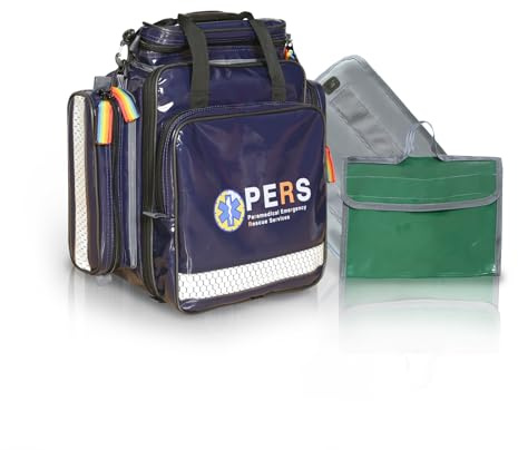 Ehucon PERS Defibrillator Carry Bag,Aed Carrying Case for healthcare, home, travel emergency rescue needs,Outdoor First Aid Kit for Durable/Sturdy/Waterproof