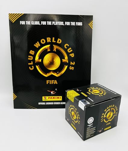 manuelkant Album vuoto + 1 Scatola Box 50 bustine per la raccolta di figurine FIFA Club World Cup 2025