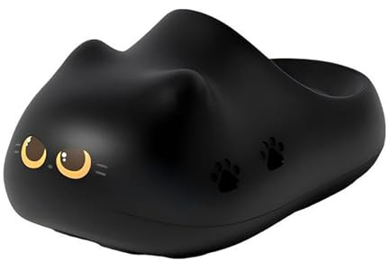 Zureto Cat Paw Print skor för kvinnor män, Cat Paw Prints Shoe That Makes Paw Prints, Cute Summer Cat Paw Tofflor