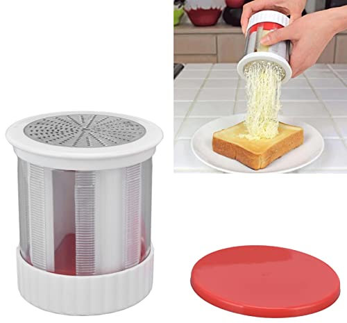 Râpe à Fromage Manuelle en Acier Inoxydable, Mini Râpe à Fromage, Déchiqueteuse à Beurre de Fruits et Légumes, Râpe à Manivelle pour Ustensiles de Cuisine