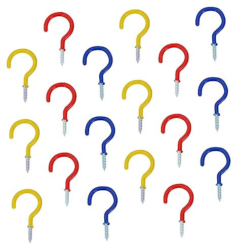 PLAFOPE Pièces Crochet Clou Support Léger Résistant Support De Fil Porte-serviettes Crochet De Plafond Pour Plantes Suspendues Cintres En Fil De Fer Plafond Léger Alliage D'aluminium