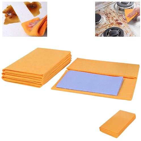 VVQWCY Panno ultra assorbente Miracle, panno riutilizzabile in tessuto non tessuto, multiuso