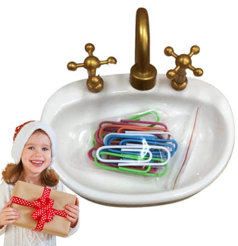 Distributeur à clip – Distributeur magnétique de support de papier | Décoration de papeterie pour trombones | Récipient en papier pour robinet pour fournitures de bureau pour tableaux de conférence