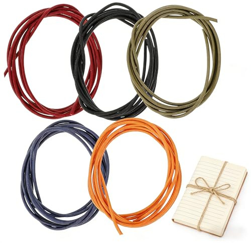 Healeved Lot De 5 Bandes Élastiques En Nylon Pour Carnets De Voyage Et Cahiers Sangles Élastiques Extensibles Pour Fixation Sécurisée Accessoires Pratiques Pour Usage Quotidien