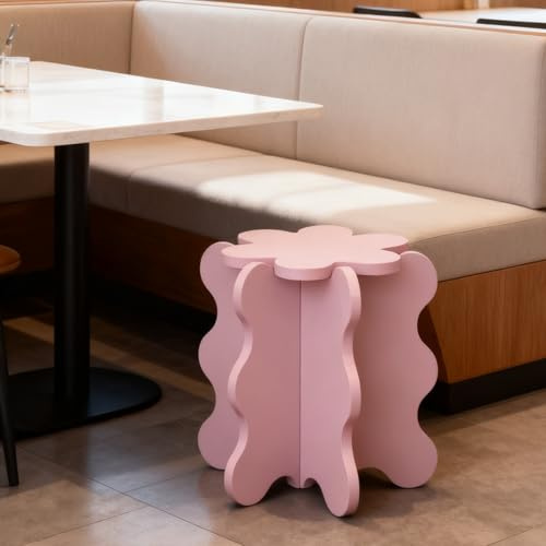 Minimalistiskt Blomsterbord, Enkel Kronbladsdesign med Rena Linjer Lätt Bord för Modern Heminredning