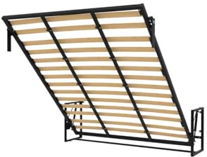 WallBedKing Morphy Classic väggsäng – Komplett modulärt multisystem (SizeFlex™ + TypeFlex™), platsbesparande fällsäng (150x200 cm, vertikal)