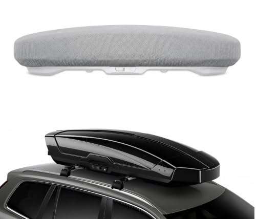 ANEELV Funda protectora para maletero, cubierta para maletero, impermeable, antipolvo y resistente a los rayos UV – compatible con todos los maleteros de techo estándar (L193 x W75 x H40cm)