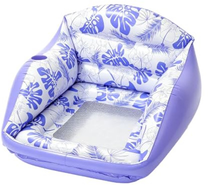 Flotador de Malla para Piscina para Adultos, Hamaca de Agua, sillón, Cama Flotante Inflable para Verano, Vacaciones en la Playa, río, Camping, natación, Bronceado, Tomar el Sol, Uso en | Cómod