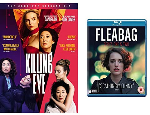 Killing Eve: S1-3 Boxset [2020] & Fleabag Series 1 & 2 Box Set [Blu-ray]