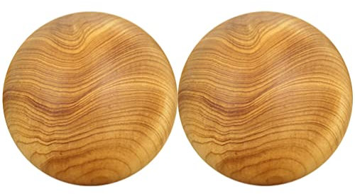 GLEAVI 2pcs Handballs for Hand Exercise Massaging Balls Palm Massage Function Hand Massage Tools for Muscle Relief for Home Office Use