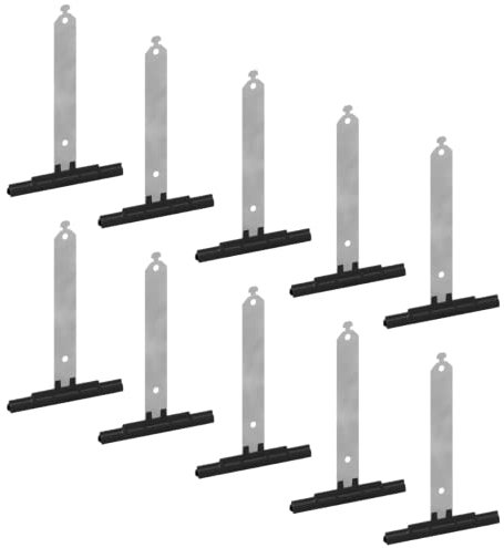 Attache tablier à crochet - Attache souple à crochet - Ressort de suspension pour volet roulant (X 10)