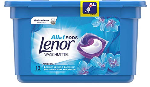 Lenor All-in-1 PODS Waschmittel Aprilfrisch - 13 Waschladungen, 348 g