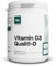 Nutrielement - Vitamine D Quali®D - 120 gélules - 2000 UI/50 mcg par dose - Complément alimentaire liposoluble - Intégrité osseuse - Efficacité de la réponse immunitaire | By Nutrimuscle