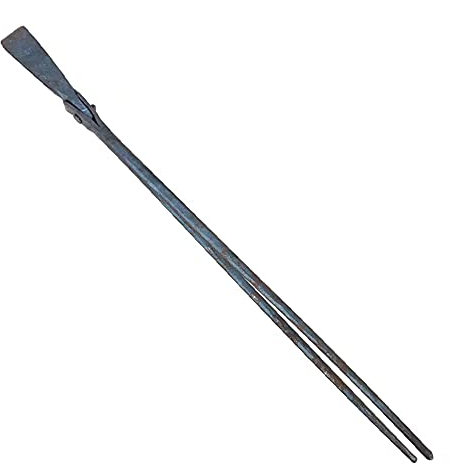 Pince de forge Tenailles de forge Pince de forge à nez plat pour Anvil Etau Forge 35-120cm Tenailles de forge pour l'ingénieur forgeron,80cm
