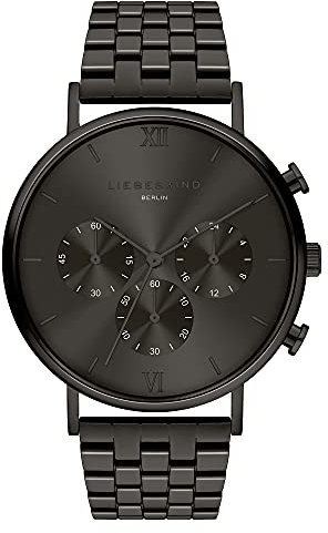 Liebeskind Berlin Damen Analog Armbanduhr mit Quarzwerk aus Edelstahl
