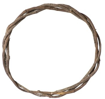 SuperMoss Grapevine Wreath, Savanah Thick Vine, Natural, Round, 18 inch