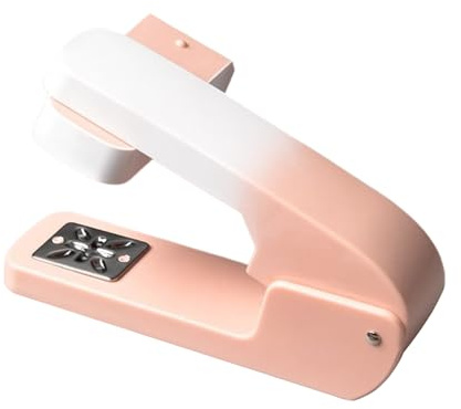 Stapling Tool – Swivel Binding Device, Rotating Paper Fastener | Adjustable Heavy Duty Sheet Clamp Mechanism, Precise Deep Arm Stapling System Office Conference Table Classroom Workstation