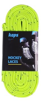 Kaps Profi-Schnürsenkel für Eishockey-Schlittschuhe | Auch für Inlineskates & Rollschuhe geeignet (274 cm – Zitronengelb)