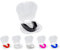 Mundschutz Gum Shield - Professioneller Mundschutz Slim Fit mit Tasche für Kontaktsport, Rugby, Kampfsport, Judo, Karate, Rugby, MMA, Boxen, Hockey, Fußball (Schwarz, Junior(<11))