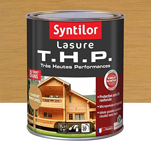 Lasure très hautes performances 8 ans chêne naturel satiné 1 l